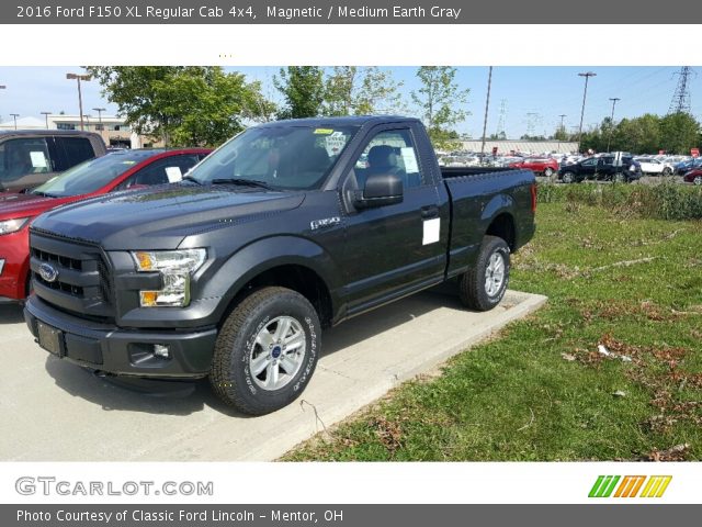 2016 Ford F150 XL Regular Cab 4x4 in Magnetic