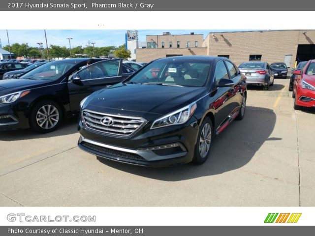 2017 Hyundai Sonata Sport in Phantom Black