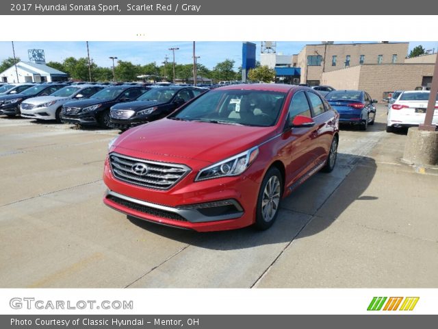 2017 Hyundai Sonata Sport in Scarlet Red