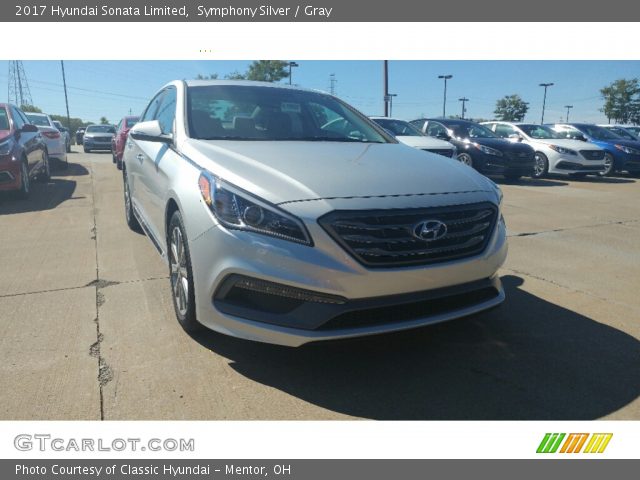 2017 Hyundai Sonata Limited in Symphony Silver