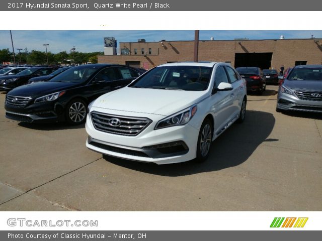 2017 Hyundai Sonata Sport in Quartz White Pearl