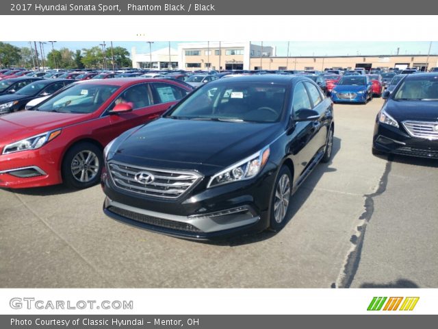 2017 Hyundai Sonata Sport in Phantom Black
