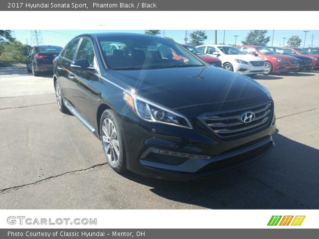 2017 Hyundai Sonata Sport in Phantom Black