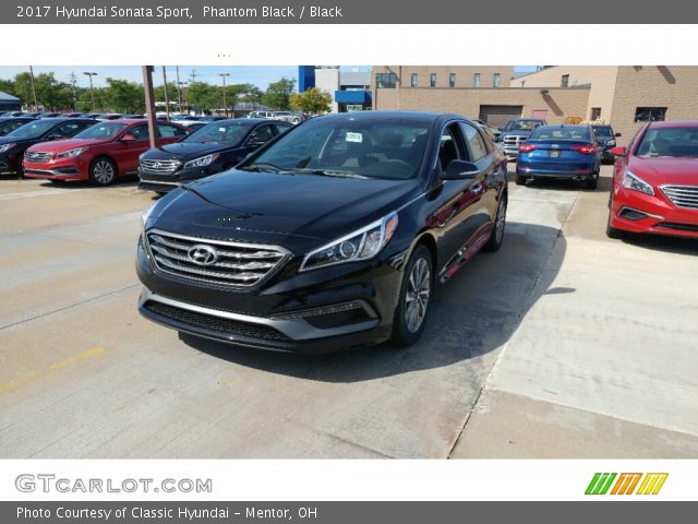 2017 Hyundai Sonata Sport in Phantom Black