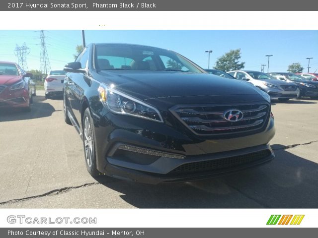 2017 Hyundai Sonata Sport in Phantom Black