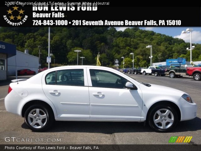 2008 Chevrolet Cobalt LT Sedan in Summit White