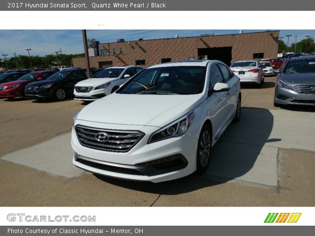 2017 Hyundai Sonata Sport in Quartz White Pearl