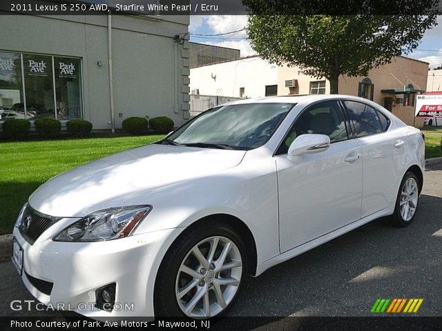 2011 Lexus IS 250 AWD in Starfire White Pearl