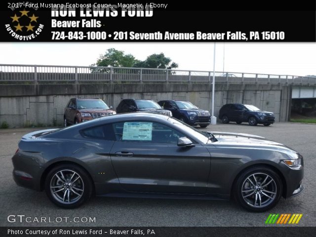 2017 Ford Mustang Ecoboost Coupe in Magnetic