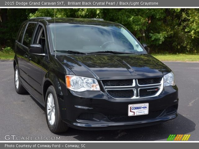 2015 Dodge Grand Caravan SXT in Brilliant Black Crystal Pearl