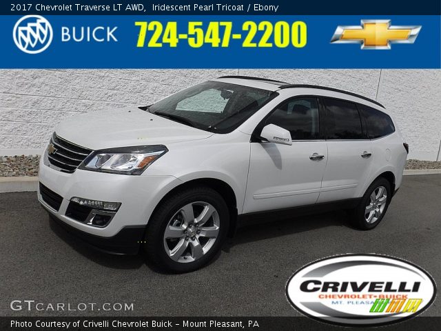 2017 Chevrolet Traverse LT AWD in Iridescent Pearl Tricoat