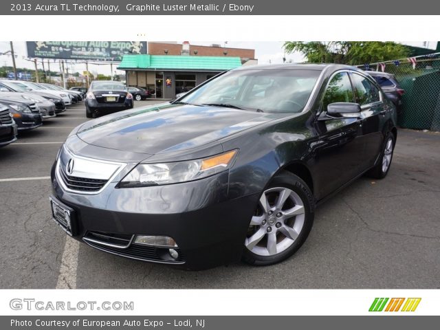 2013 Acura TL Technology in Graphite Luster Metallic