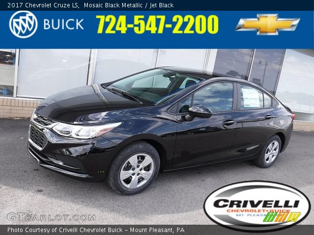 2017 Chevrolet Cruze LS in Mosaic Black Metallic
