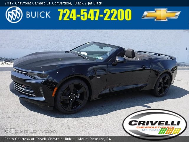 2017 Chevrolet Camaro LT Convertible in Black