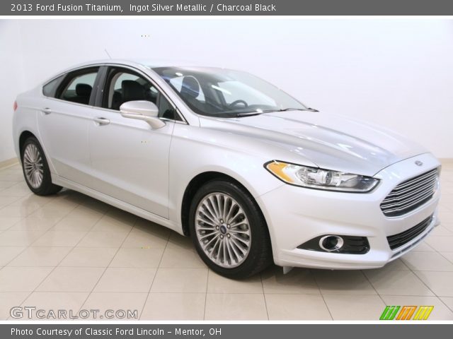 2013 Ford Fusion Titanium in Ingot Silver Metallic