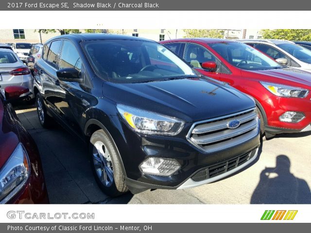 2017 Ford Escape SE in Shadow Black