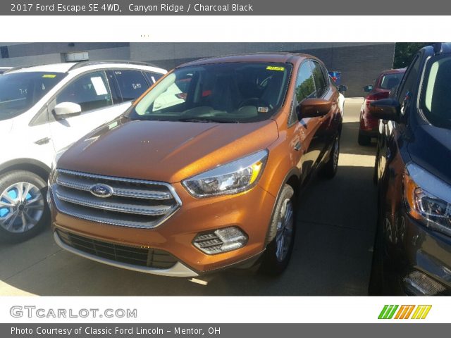 2017 Ford Escape SE 4WD in Canyon Ridge