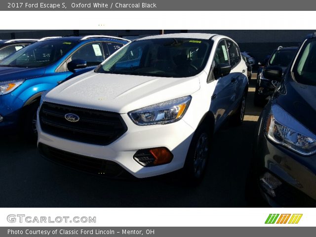 2017 Ford Escape S in Oxford White