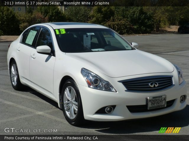 2013 Infiniti G 37 Journey Sedan in Moonlight White