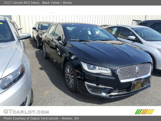 2017 Lincoln MKZ Select in Black Velvet