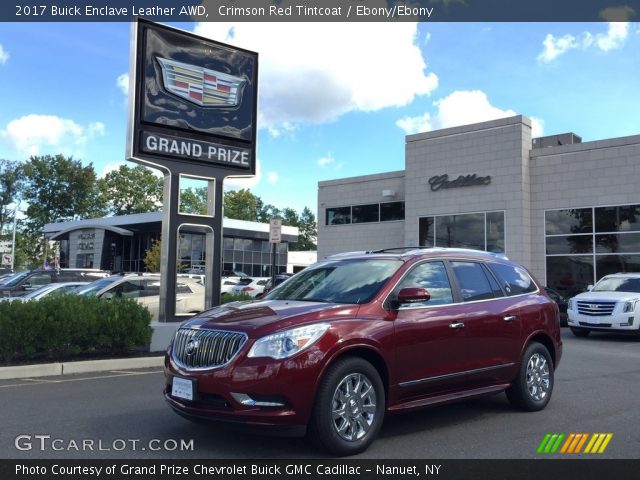 2017 Buick Enclave Leather AWD in Crimson Red Tintcoat