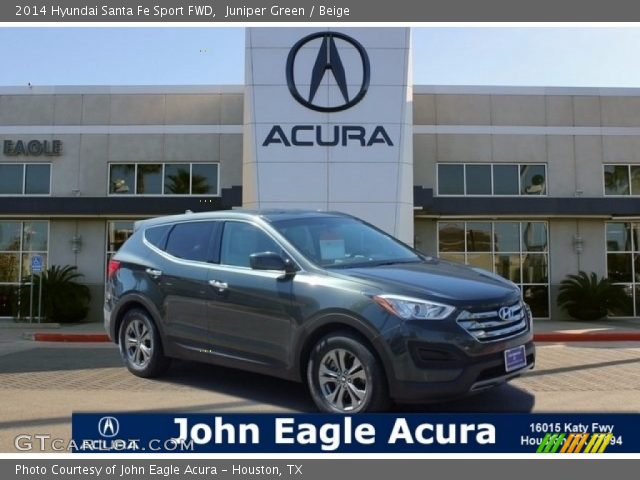 2014 Hyundai Santa Fe Sport FWD in Juniper Green