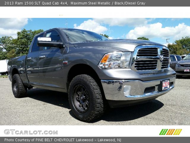 2013 Ram 1500 SLT Quad Cab 4x4 in Maximum Steel Metallic