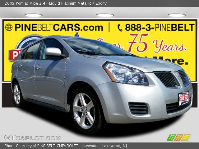 2009 Pontiac Vibe 2.4 in Liquid Platinum Metallic