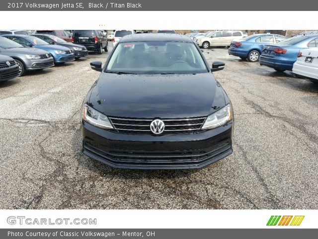 2017 Volkswagen Jetta SE in Black