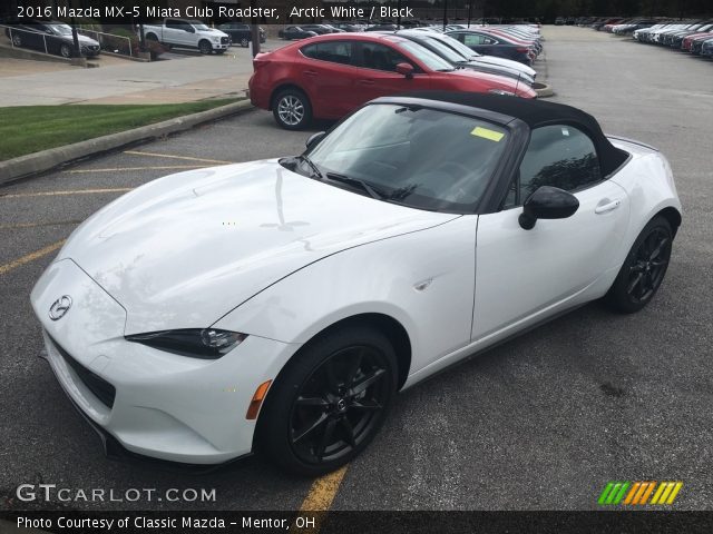 2016 Mazda MX-5 Miata Club Roadster in Arctic White