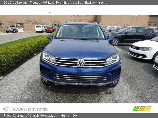 2016 Volkswagen Touareg V6 Lux in Reef Blue Metallic