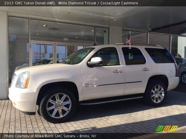 2013 GMC Yukon Denali AWD in White Diamond Tricoat