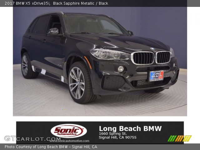 2017 BMW X5 xDrive35i in Black Sapphire Metallic
