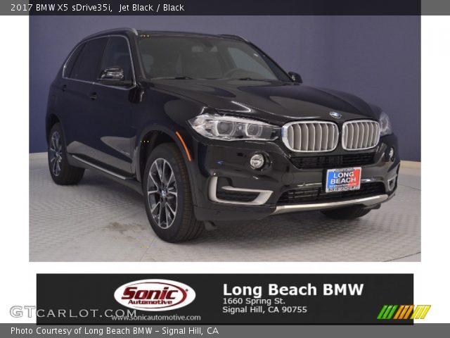 2017 BMW X5 sDrive35i in Jet Black