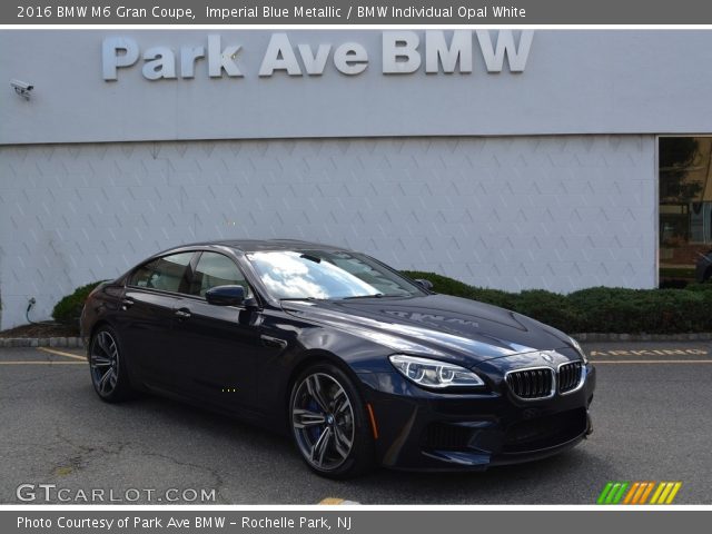 2016 BMW M6 Gran Coupe in Imperial Blue Metallic