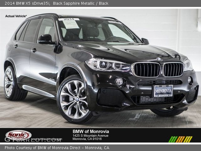 2014 BMW X5 sDrive35i in Black Sapphire Metallic