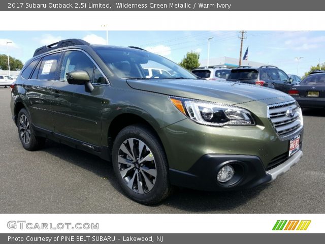 2017 Subaru Outback 2.5i Limited in Wilderness Green Metallic