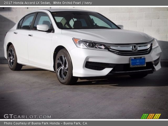 2017 Honda Accord LX Sedan in White Orchid Pearl