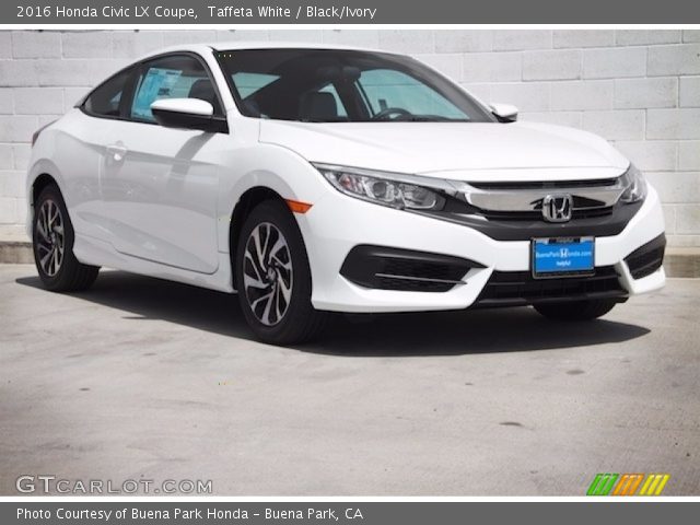 2016 Honda Civic LX Coupe in Taffeta White