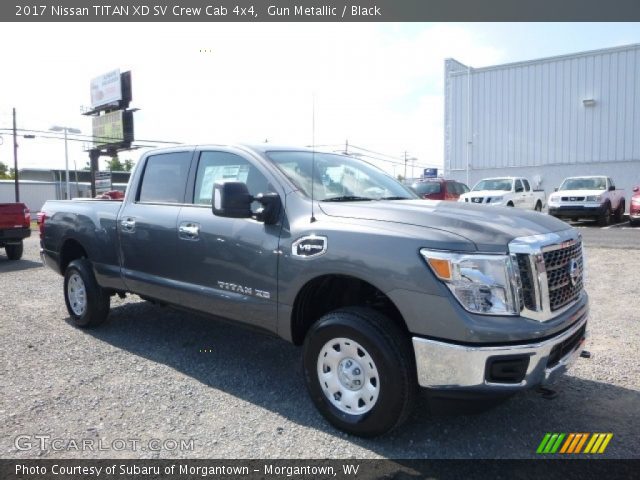 2017 Nissan TITAN XD SV Crew Cab 4x4 in Gun Metallic