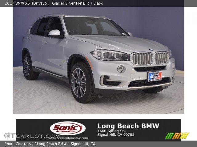 2017 BMW X5 sDrive35i in Glacier Silver Metallic