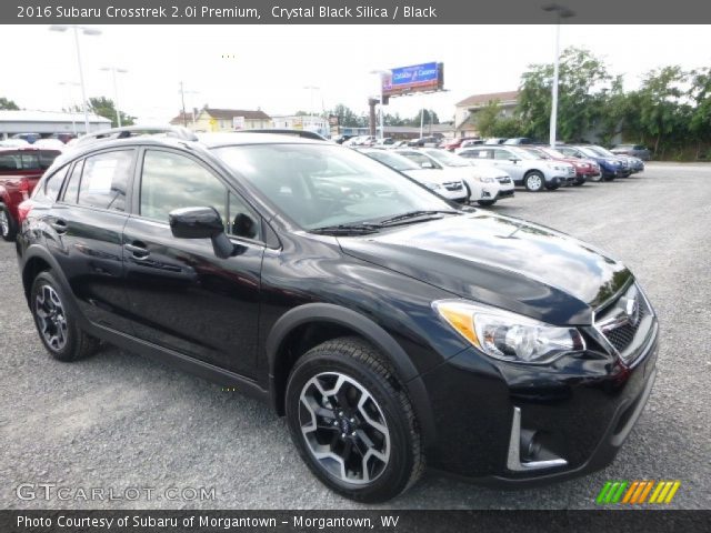 2016 Subaru Crosstrek 2.0i Premium in Crystal Black Silica