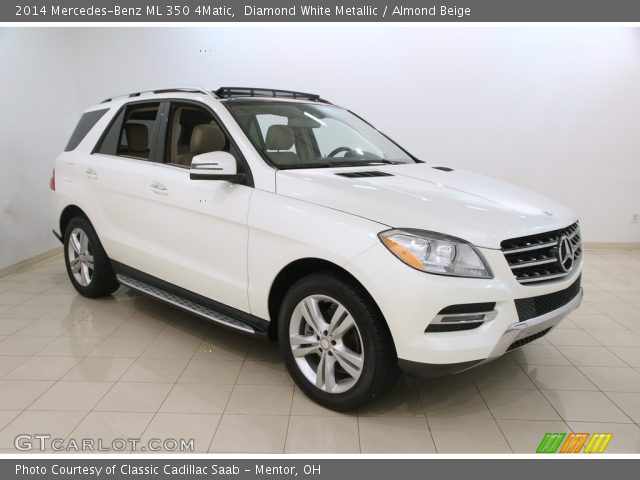 2014 Mercedes-Benz ML 350 4Matic in Diamond White Metallic