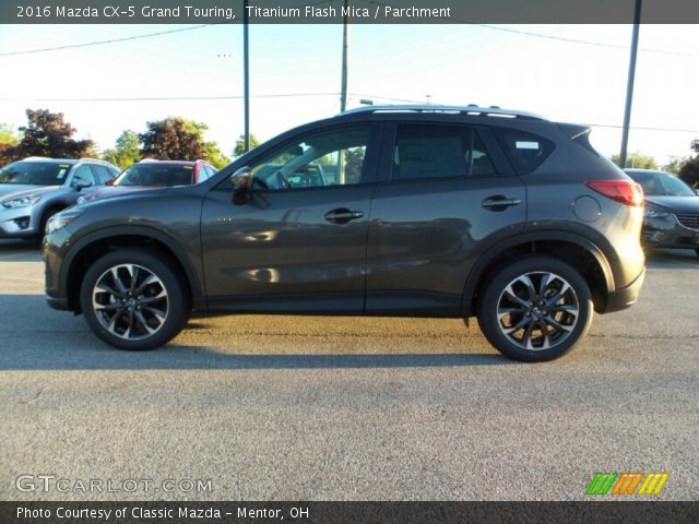 2016 Mazda CX-5 Grand Touring in Titanium Flash Mica