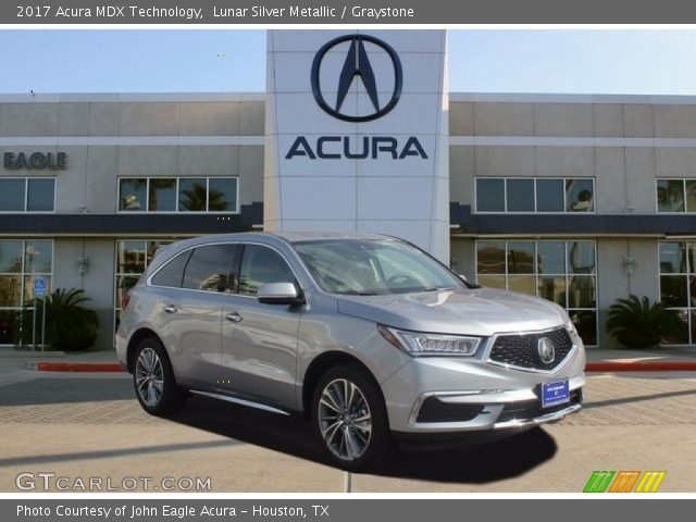 2017 Acura MDX Technology in Lunar Silver Metallic