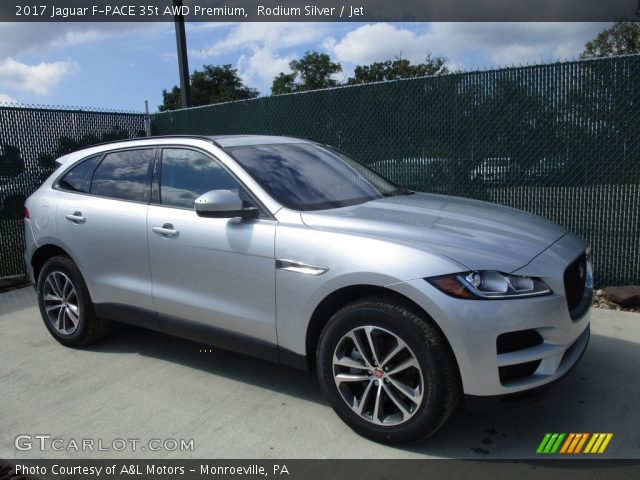 2017 Jaguar F-PACE 35t AWD Premium in Rodium Silver