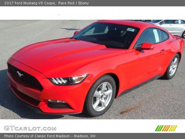 2017 Ford Mustang V6 Coupe in Race Red