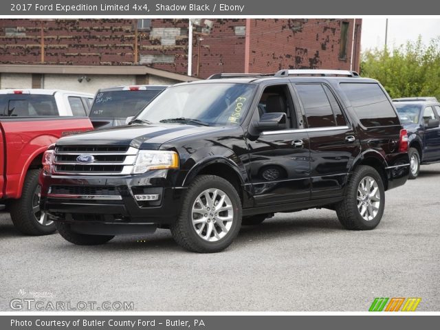 2017 Ford Expedition Limited 4x4 in Shadow Black