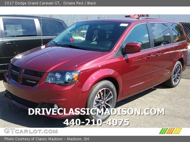 2017 Dodge Grand Caravan GT in Octane Red