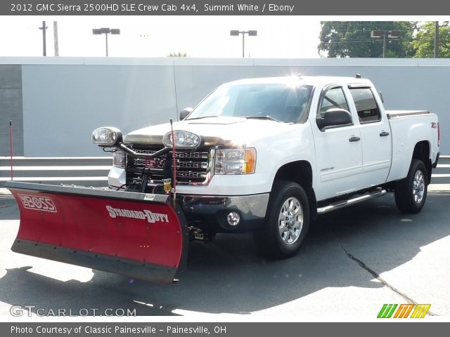 2012 GMC Sierra 2500HD SLE Crew Cab 4x4 in Summit White